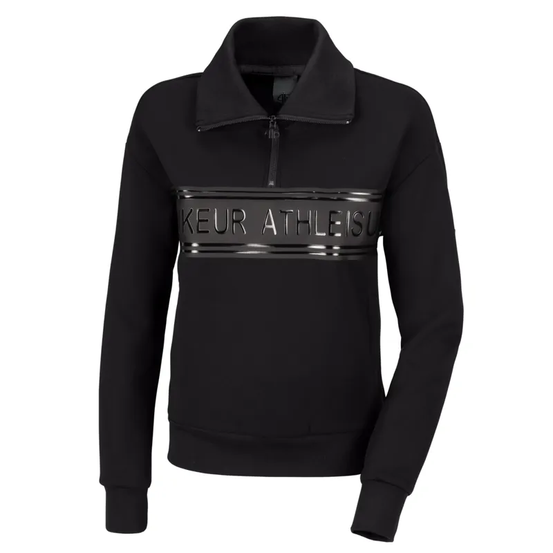 Pikeur Athleisure Ladies Zip Sweater - Caviar